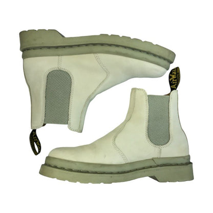 Dr.Martens ドクターマーチン NUBUCK チェルシーブーツ メンズ サイドゴア ヌバック ベージュ UK7(26cm) 2976 中古 T1