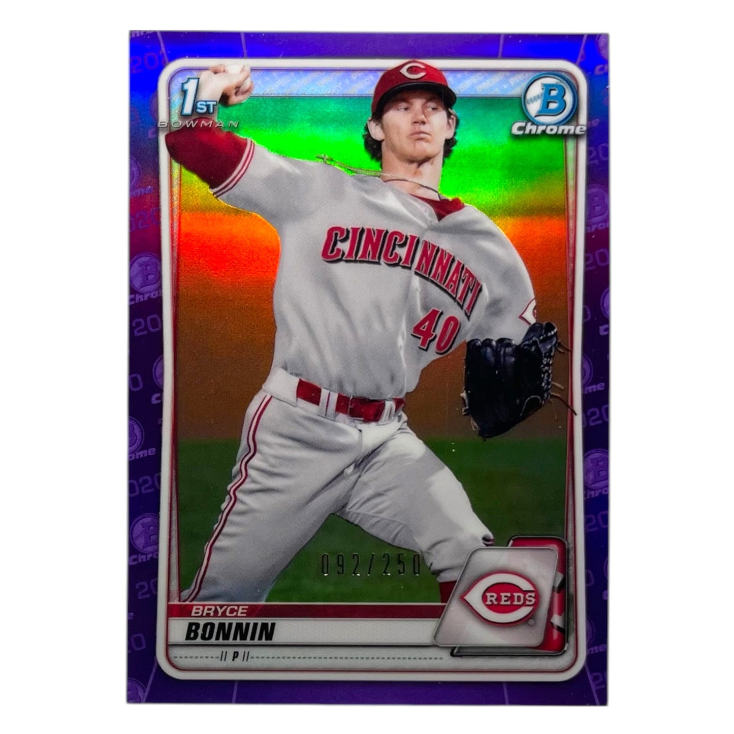 TOPPS MLBカード BOWMAN CHROME 1ST BRYCE BONNIN CINCINNATI REDS /250 #BD-74 中古 IT2