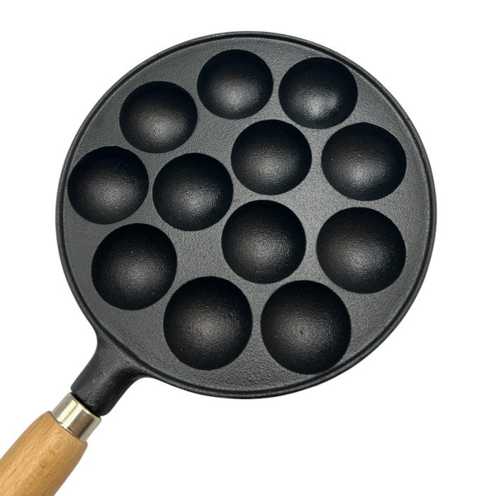 未使用品 鍋元 南部鉄器 たこ焼きセット たこ焼きプレート IH 直火 調理器具 中古 W４
