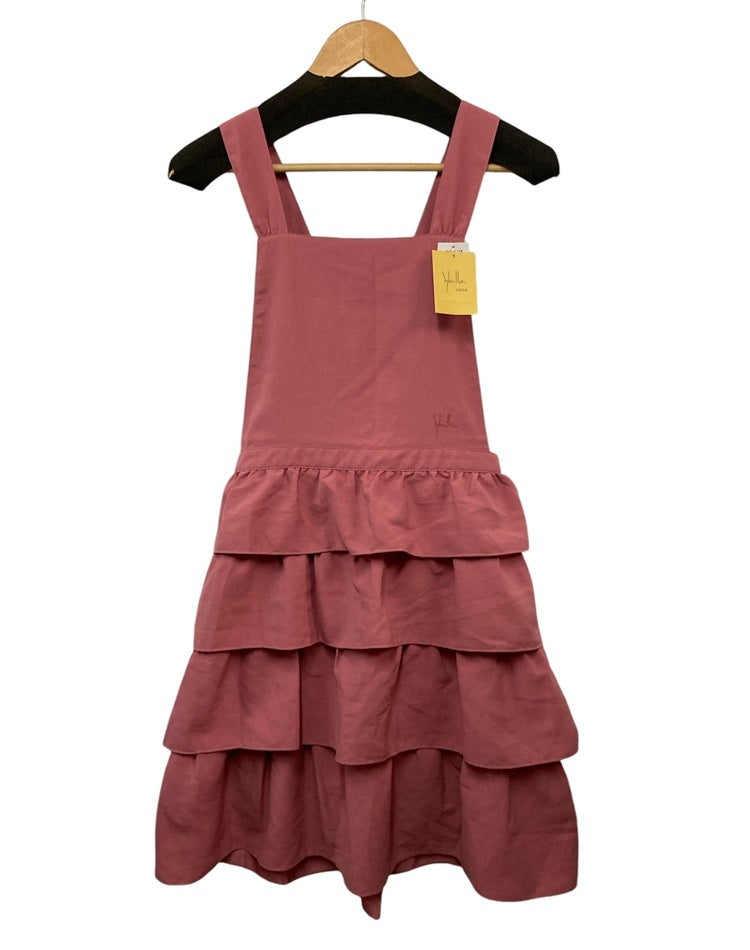 Sybilla casa シビラ カーサ フリル エプロン ピンク 中古 D4