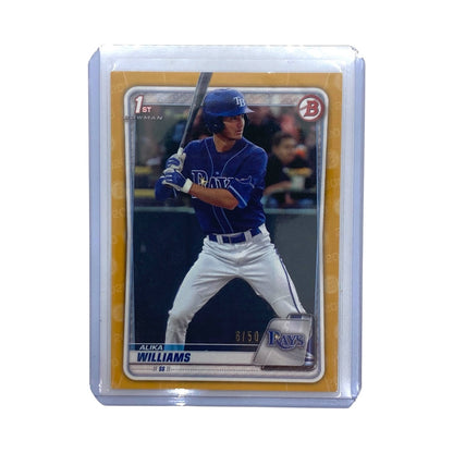 TOPPS MLBカード BOWMAN ALIKA WILLIAMS RAYS 6/50 #BD-136 中古 IT2