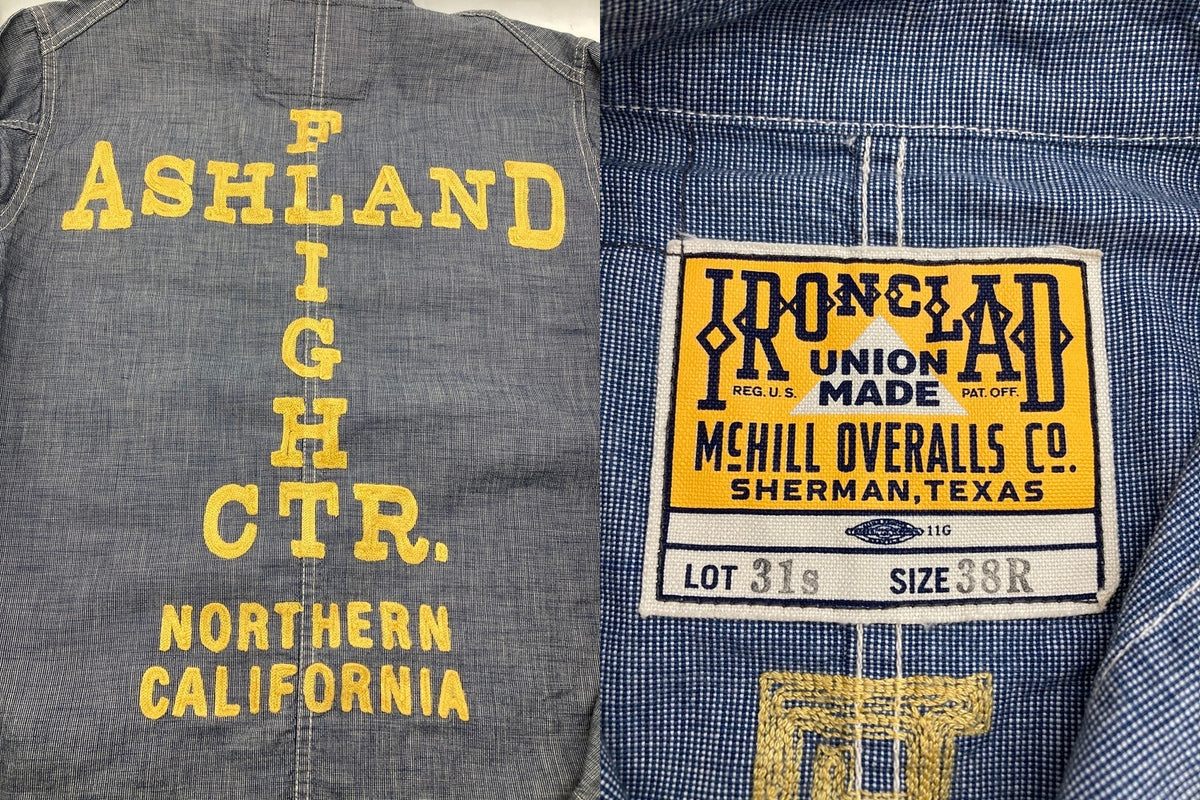TOYS McCOY トイズマッコイ McHILL OVERALLS IRONCLAD カバーオール サイズ38 メンズ 中古 D4