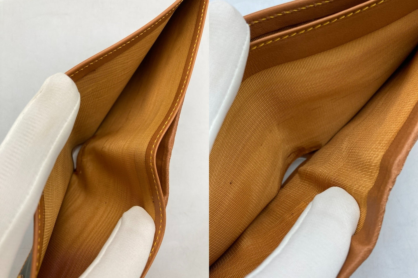 HUNTING WORLD ハンティングワールド バチュークロス 2つ折り財布 中古 D4