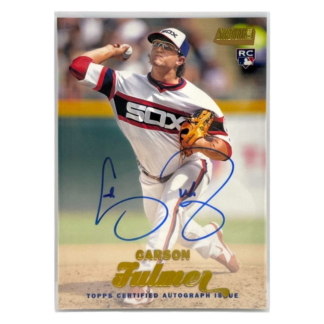 TOPPS MLBカード STADIUM CLUB CARSON FULMER CHICAGO WHITE SOX /50 #SCA-CF 中古 IT1