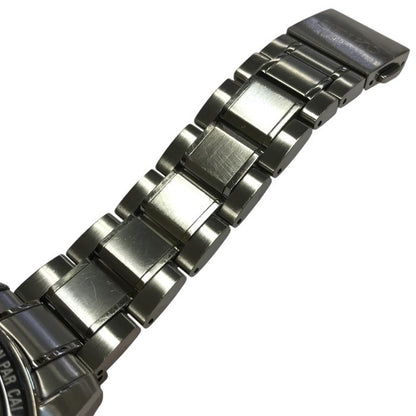 SEIKO セイコー BRIGHTZ ブライツ ワールドタイム 腕時計 メンズ ソーラー 電波 アナログ ブラック/シルバー 8B54-0BC0 中古 T1