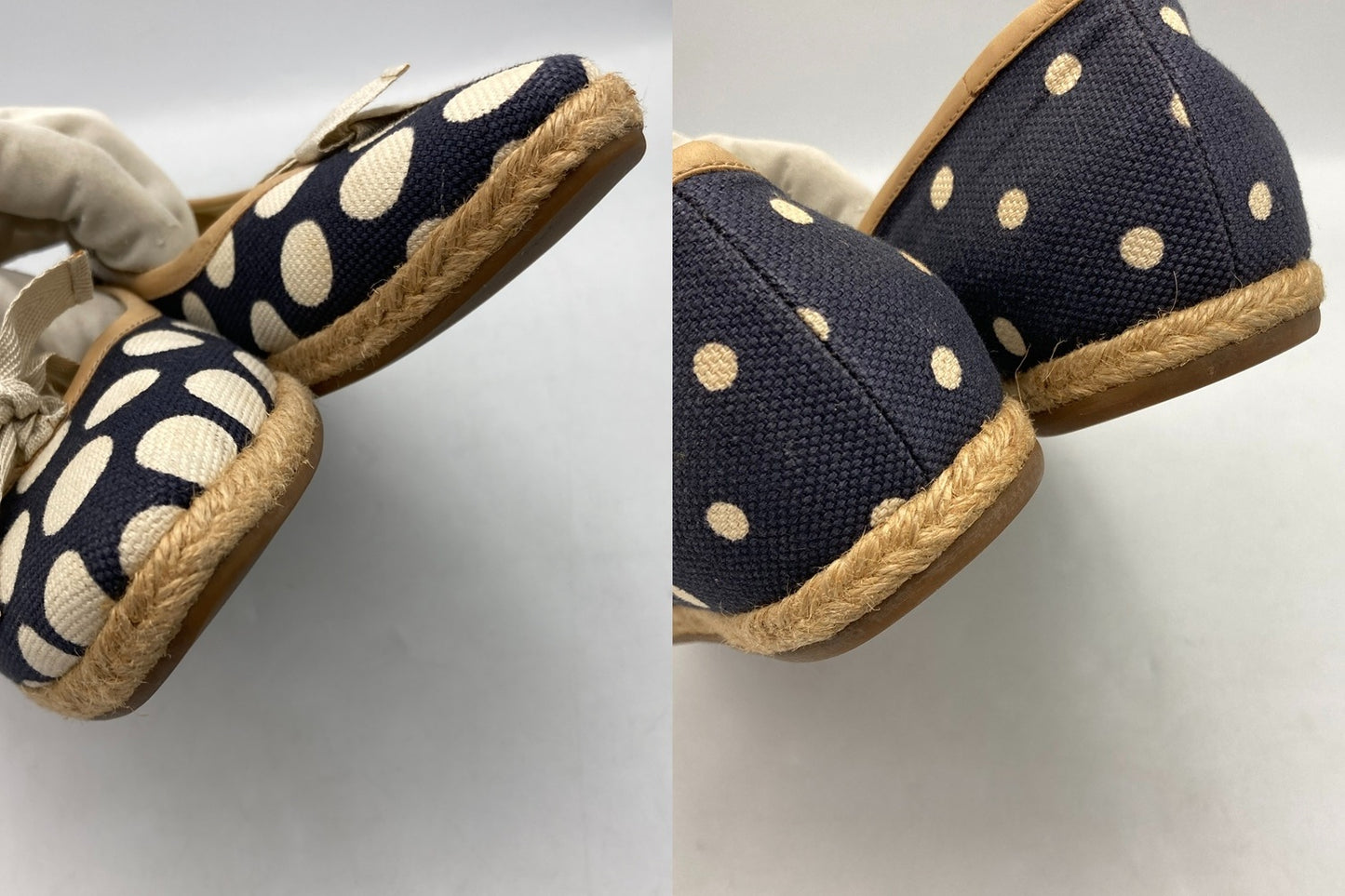 miu miu ミュウミュウ エスパドリーユ フラットシューズ サイズ37 1/2 中古 D4