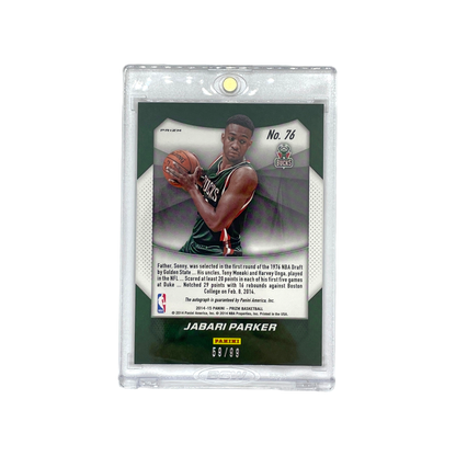 PANINI NBAカード PRIZM RED JABARI PARKER 59/99 #76 中古 IT1