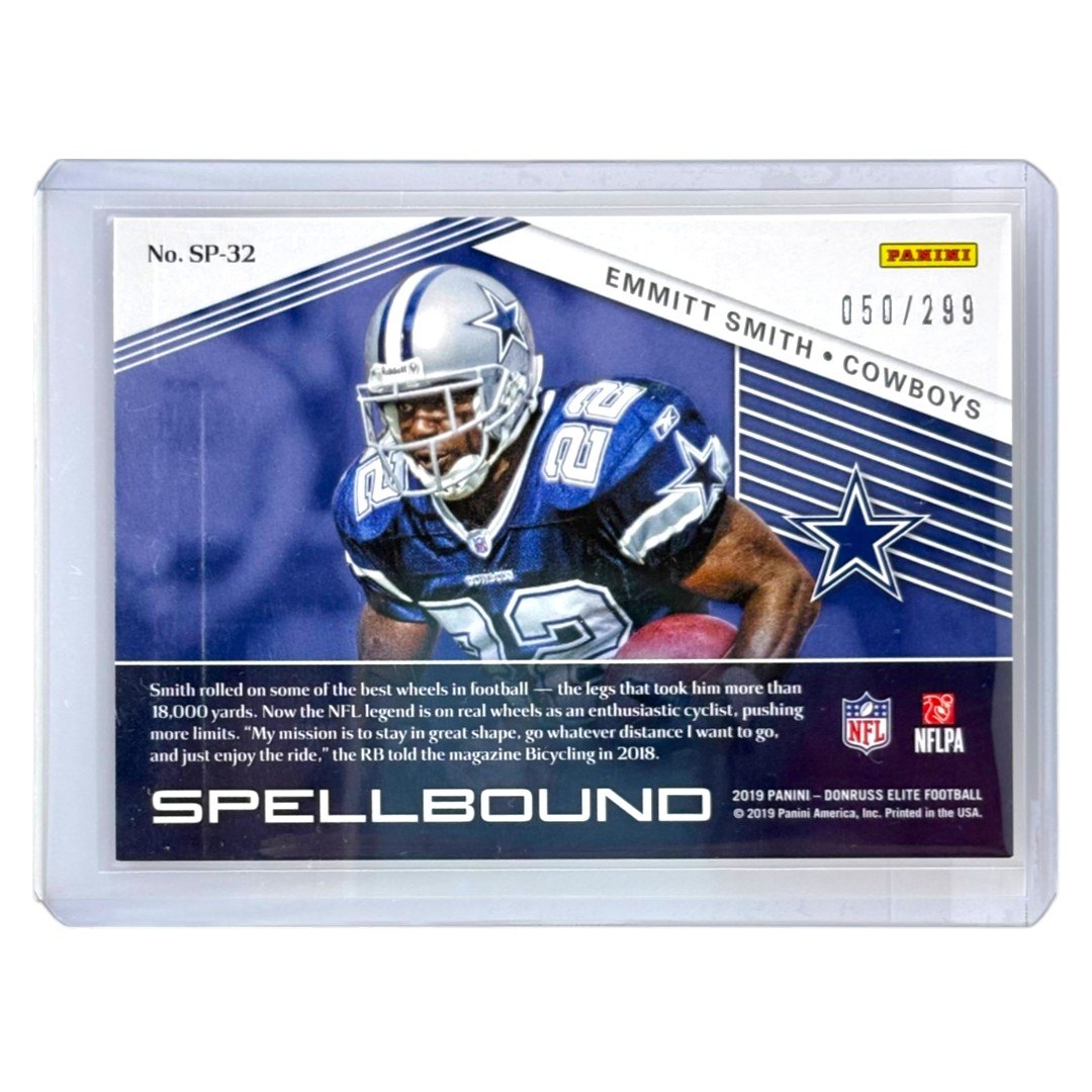 PANINI NFLカード DONRUSS ELITE EMMITT SMITH COWBOYS /299 #SP-32 中古 IT1