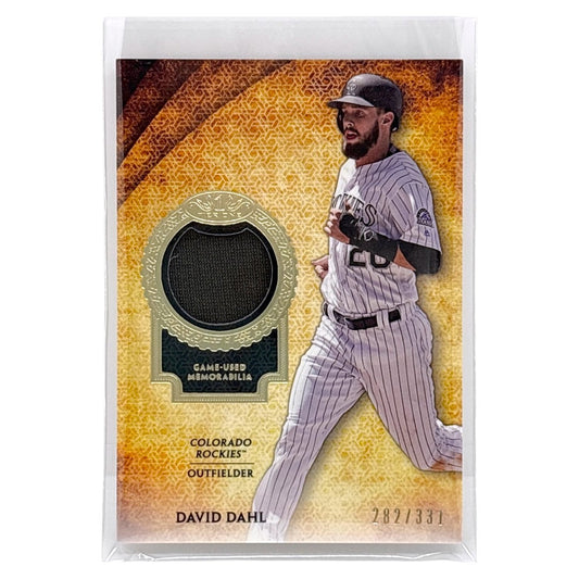 TOPPS MLBカード TIER ONE DAVID DAHL COLORADO ROCKIES /331 #T1R-DD 中古 IT1
