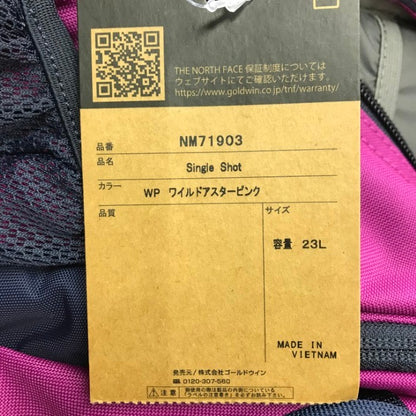 THE NORTH FACE ザ ノースフェイス シングルショット バックパック ユニセックス オーガナイザー エアメッシュ ピンク NM71903 中古 T1