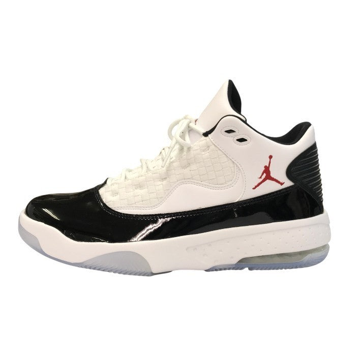 NIKE ナイキ ジョーダン マックス オーラ 2 スニーカー メンズ ローカット バスケット JORDAN MAX AURA 2 ホワイト/ブラック 28cm CK6636-102 中古 T1