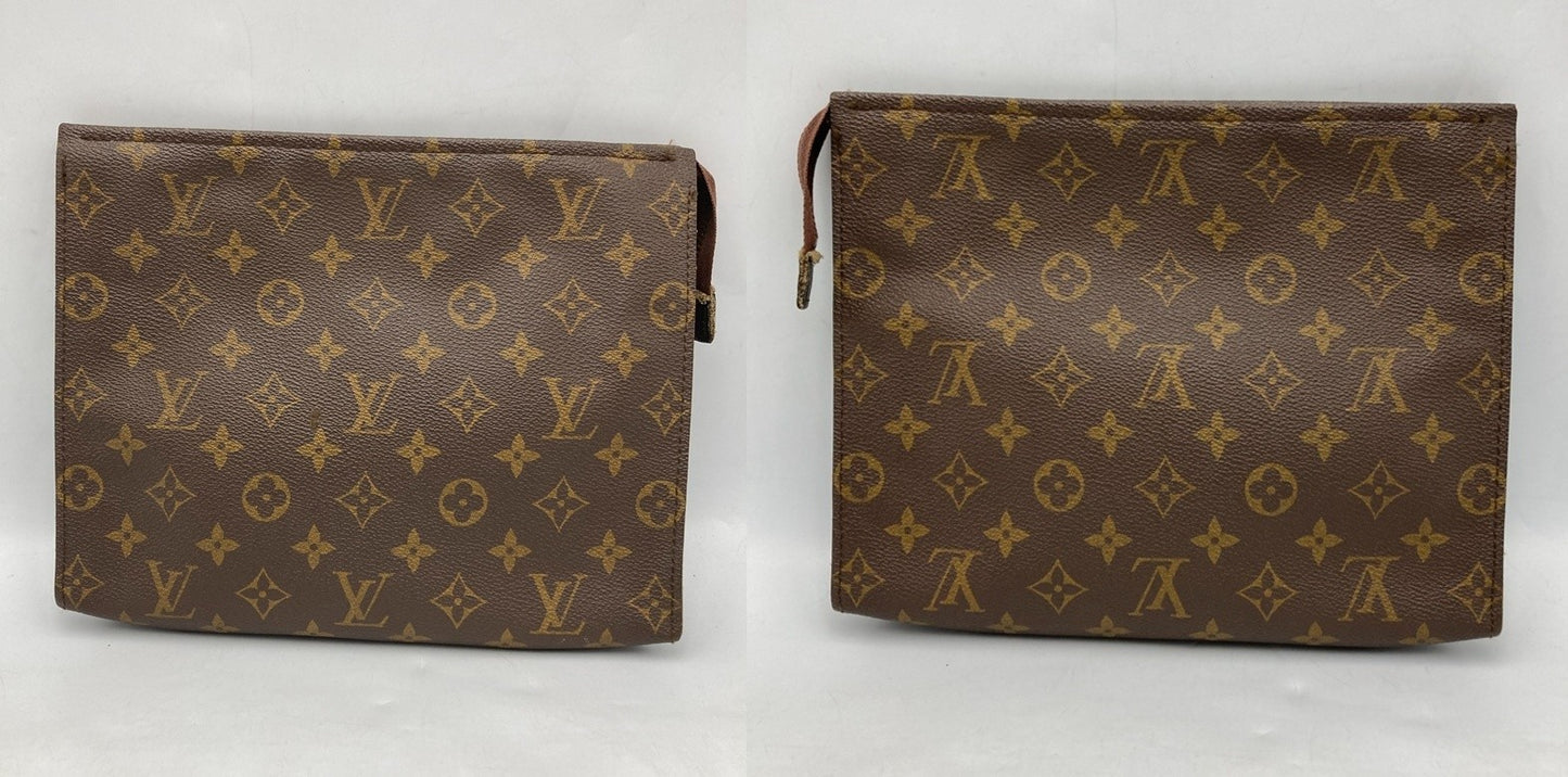 LOUIS VUITTON ルイヴィトン モノグラム ポッシュ トワレット26 M47542 中古 D4