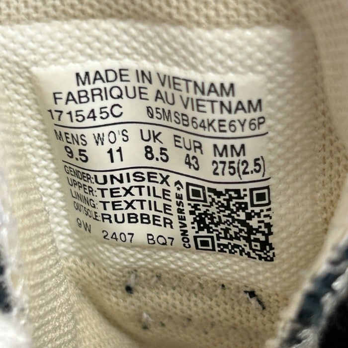 CONVERSE コンバース ハイカットスニーカー RUN STAR MOTION ランスターモーション 171545C 27.5cm メンズ 靴 シューズ 厚底 中古 W1