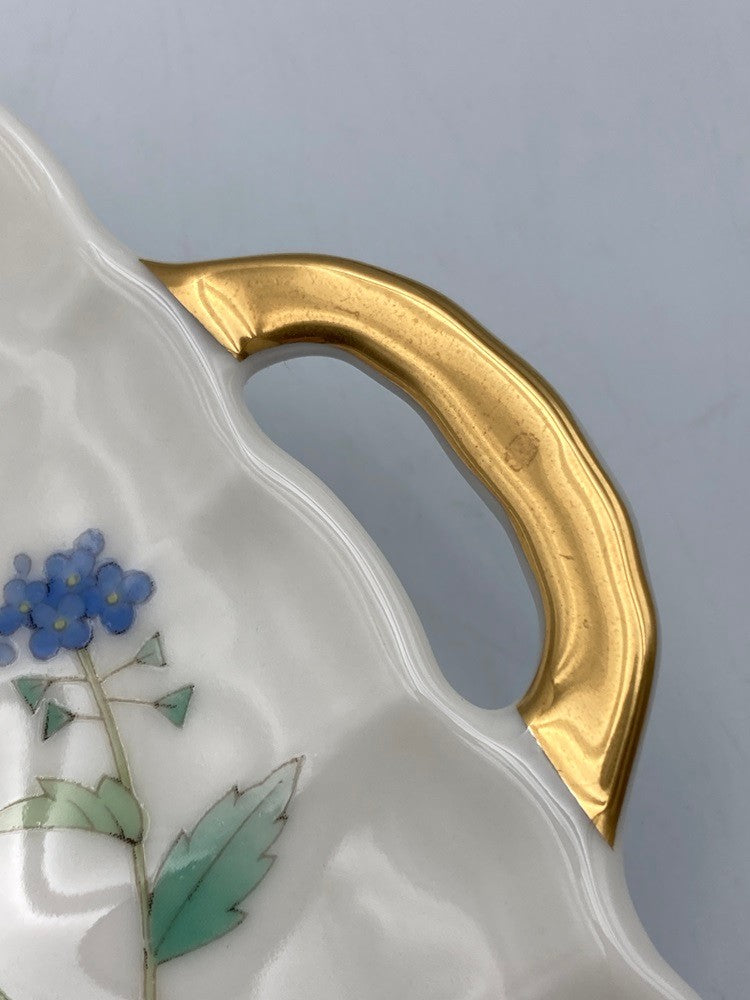 香蘭社 花しらべ トレー サンドイッチトレー 中古 D4