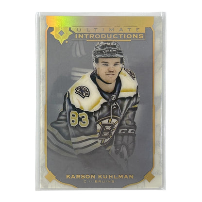 UPPER DECK NHLカード ULTIMATE COLLECTION KARSON KUHLMAN BRUINS #UI-31 中古 IT1