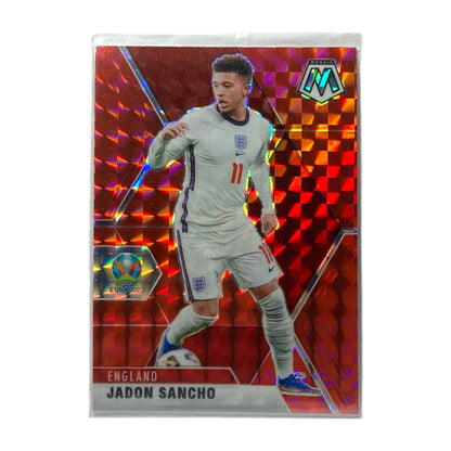 PANINI サッカーカード MOSAIC UEFA EURO PRIZM JADON SANCHO ENGLAND #110 中古 IT2