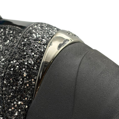 +diana +ダイアナ スニーカー 24.5cm IF 49544 靴 シューズ 厚底 レディース ラメ 中古 W４