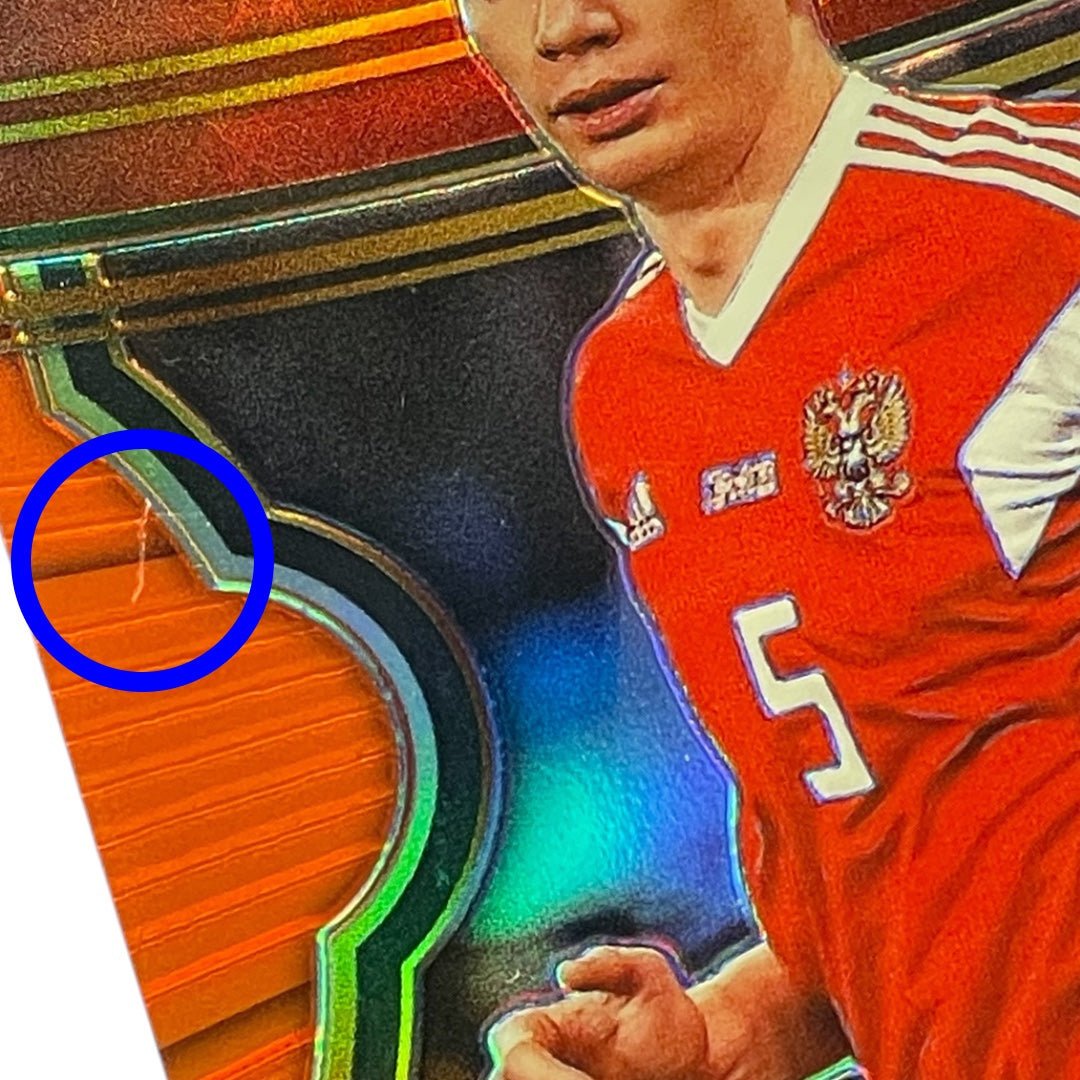 PANINI サッカーカード SELECT UEFA EURO PRIZM ANDREI SEMENOV RUSSIA /125 #10 中古 IT2