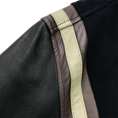HARLEY DAVIDSON ハーレーダビッドソン スタジャン メンズ レザー/アクリル ブラック Sサイズ 97535-13VN 中古 T1