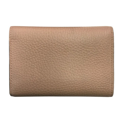 LOUIS VUITTON ルイヴィトン ポルトフォイユカプシーヌ コンパクト 財布 レディース 三つ折り ロゴ マグノリア M62156 中古 T1