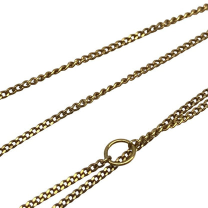K18/ダイヤ0.18ct ネックレス レディース 喜平チェーン ゴールド 40cm 中古 T1