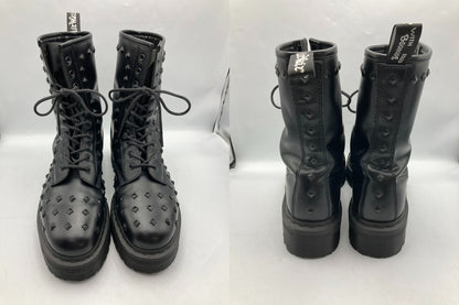 Dr.Martens ドクターマーチン 10ホール スタッズ ブーツ 1490 STUD サイズUK10 中古 D4