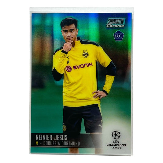 TOPPS サッカーカード STADIUM CLUB CHROME REINIER JESUS DORTMUND 171/199 #37 中古 IT2