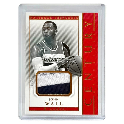 PANINI NBAカード NATIONAL TREASURES JOHN WALL WIZARDS /25 #CTM-43 中古 IT1