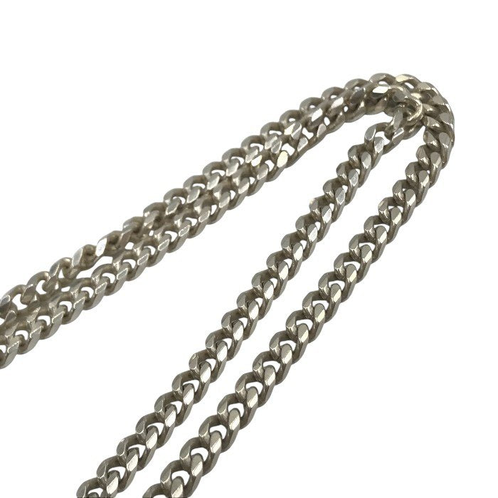 GUCCI グッチ ノットインフィニティ ネックレス シルバー925 喜平チェーン付き AG マット加工 ペンダント 中古 T1