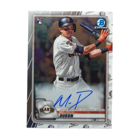 TOPPS MLBカード BOWMAN CHROME MAURICIO DUBON SAN FRANCISCO GIANTS #CRA-MD 中古 IT2