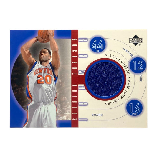 UPPER DECK NBAカード SCORING THREADS ALLAN HOUSTON NEW YORK KNICKS #AH-ST 中古 IT2