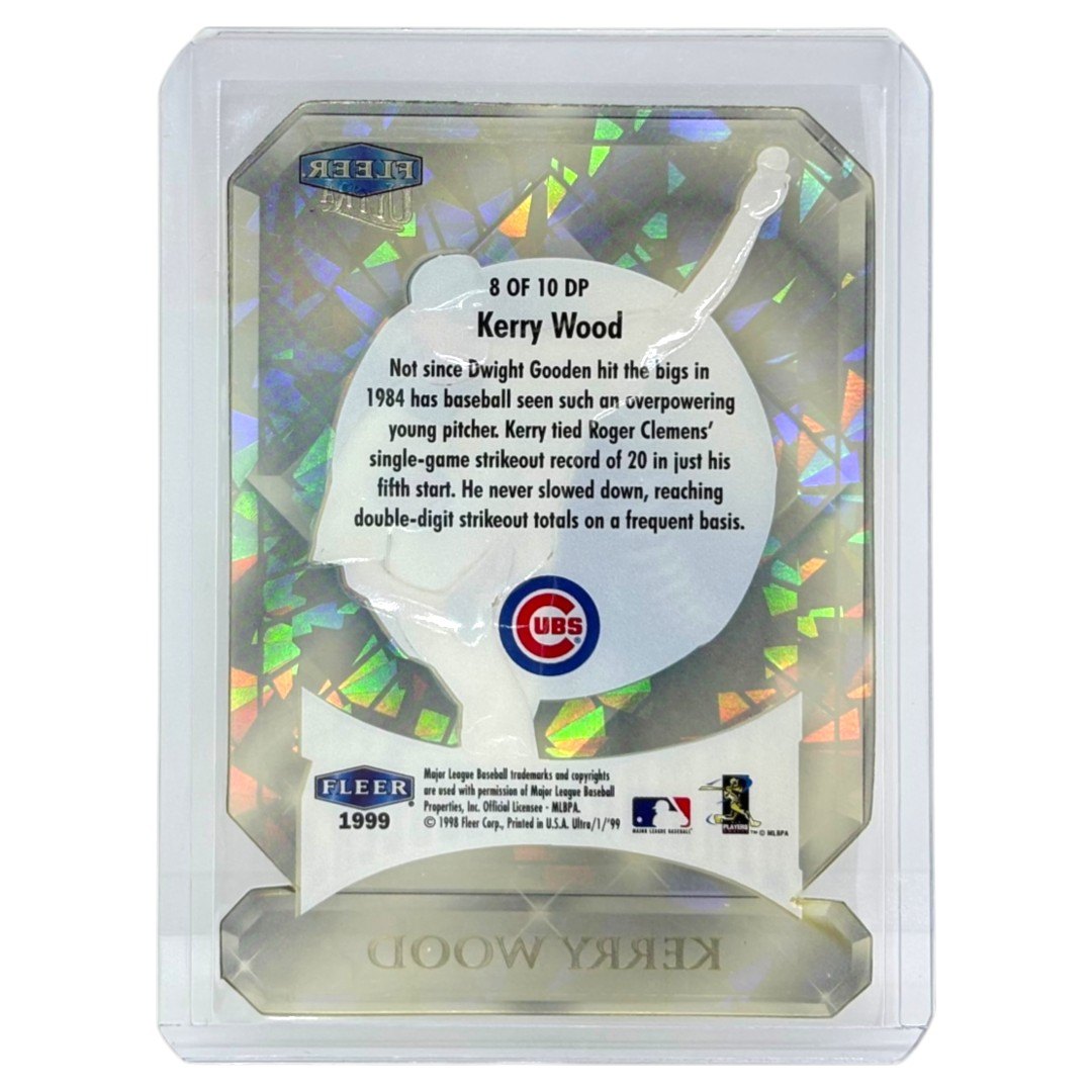 FLEER MLBカード ULTRA DIAMOND PRODUCERS DIE-CUT KERRY WOOD CHICAGO CUBS #8 中古 IT1