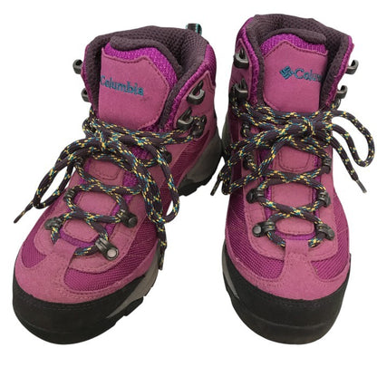 Columbia コロンビア トレッキングシューズ パープル YL5063-519 22.5㎝ 中古 Y1