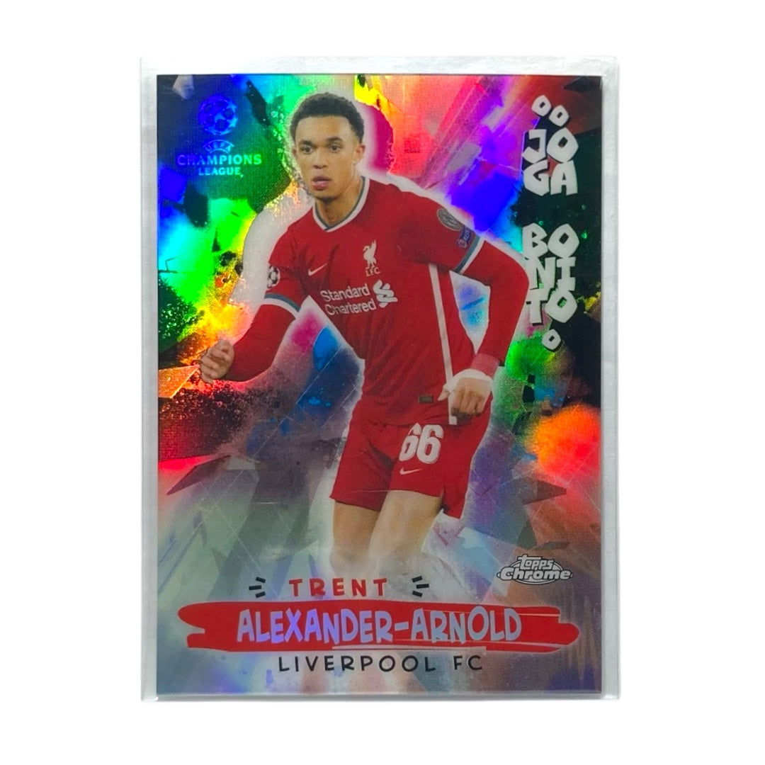 TOPPS サッカーカード CHROME JOGA BONITE TRENT ALEXANDER-ARNOLD LIVERPOOL #J8-10 中古 IT2