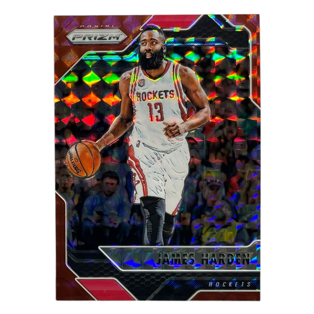 PANINI NBAカード PRIZM JAMES HARDEN ROCKETS #43 中古 IT2