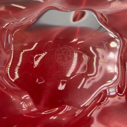 Baccarat バカラ キャディックス 灰皿トレイ たばこ 喫煙具 クリスタル 中古 W1