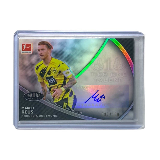 TOPPS サッカーカード TIER 1 MARCO REUS BORUSSIA DORTMUND /100 #TT-MR 中古 IT2