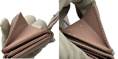 Vivienne Westwood ヴィヴィアンウエストウッド レザー 三つ折り財布 本革 コンパクト ミニ レディース 中古 W4