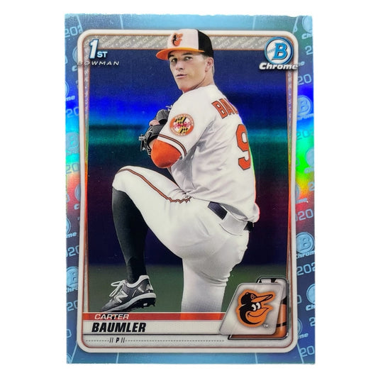 TOPPS MLBカード BOWMAN CHROME 1ST CARTER BAUMLER BALTIMORE ORIOLES #BD-117 中古 IT2