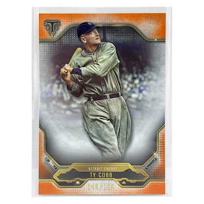 TOPPS MLBカード TRIPLE THREADS TY COBB DETROIT TIGERS /199 #73 中古 IT1