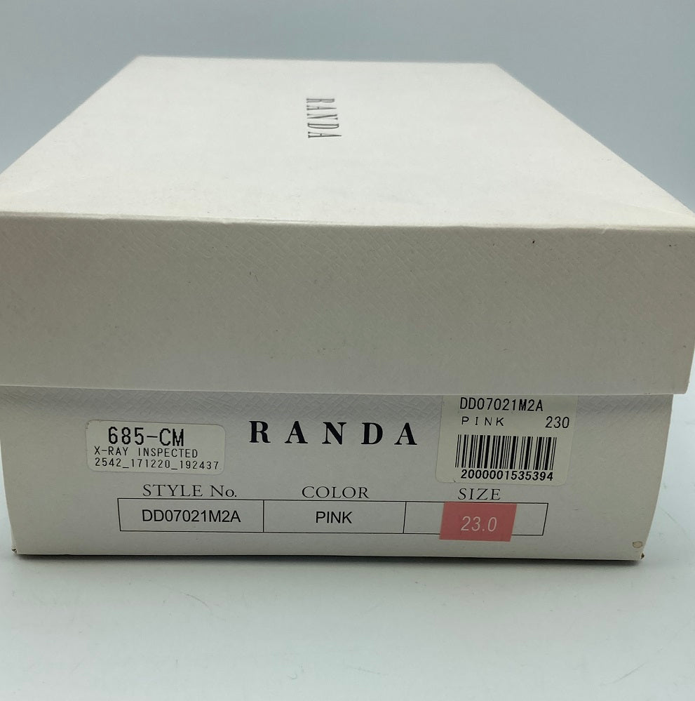 RANDA ランダ ラッフルパンプス DD07021M2A ピンク 中古 4