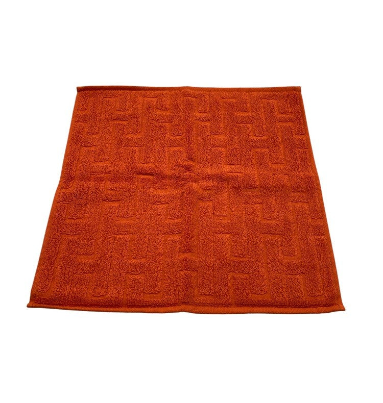 HERMES エルメス カレ・タオル ステアーズ ハンドタオル 中古 D4