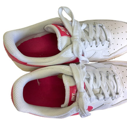 NIKE エアフォース1 ローカットスニーカー 24.5cm DD8959-102 靴 レディース シューズ ピンク ホワイト 中古 W1