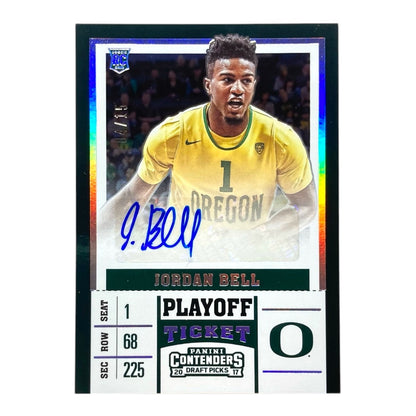PANINI NBAカード CONTENDERS DRAFT PICKS JORDAN BELL OREGON DUCKS /15 #90 中古 IT2