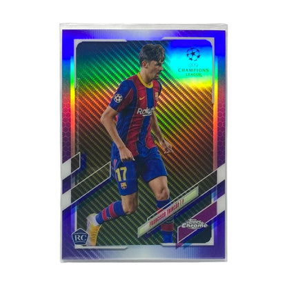 TOPPS サッカーカード CHROME FRANCISCO TRINCAO BARCELONA #4 中古 IT2