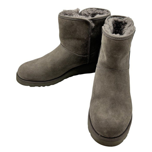 UGG Kristin アグ クリスティン ムートン クラシックブーツ 1125910 24cm 靴 シューズ 秋 冬 グレー レディース 中古 W４