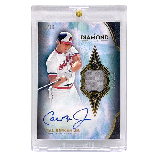 TOPPS MLBカード DIAMOND ICONS CAL RIPKEN JR. BALTIMORE ORIOLES /10 #SPA-CRJ 中古 IT1