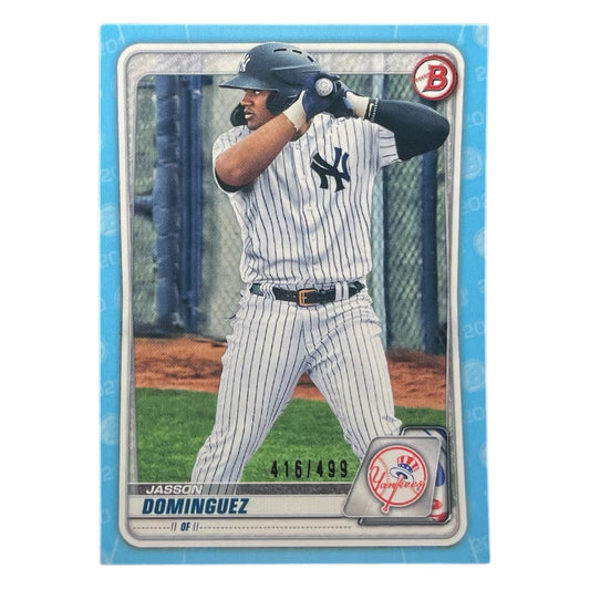 TOPPS MLBカード BOWMAN JASSON DOMINGUEZ NEW YORK YANKEES /499 #BD-151 中古 IT2