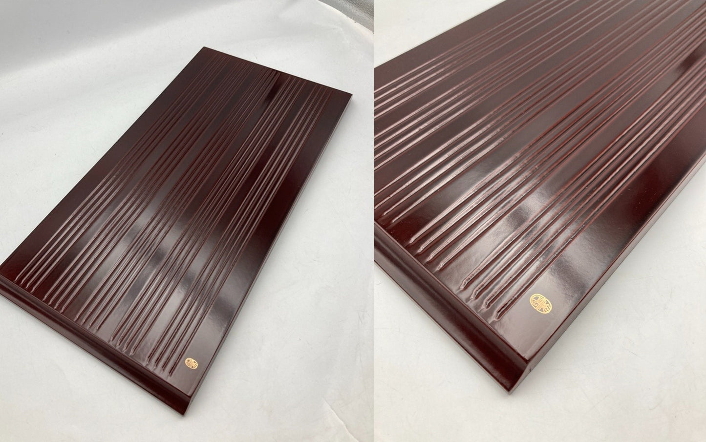 象彦 長角盆 膳 3枚セット 中古 D4