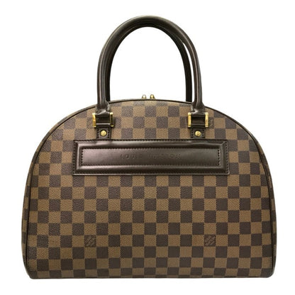 LOUIS VUITTON ルイヴィトン ダミエ エベヌ ノリータ ボストンバッグ ユニセックス ハンドバッグ 通勤 小旅行 ブラウン N41455 中古 T1